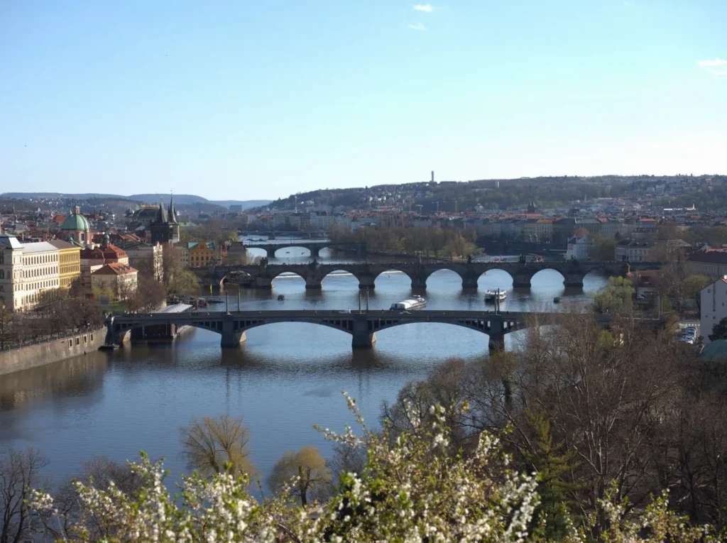 panorama centra Prahy